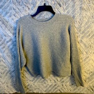Light grey boxy sweater